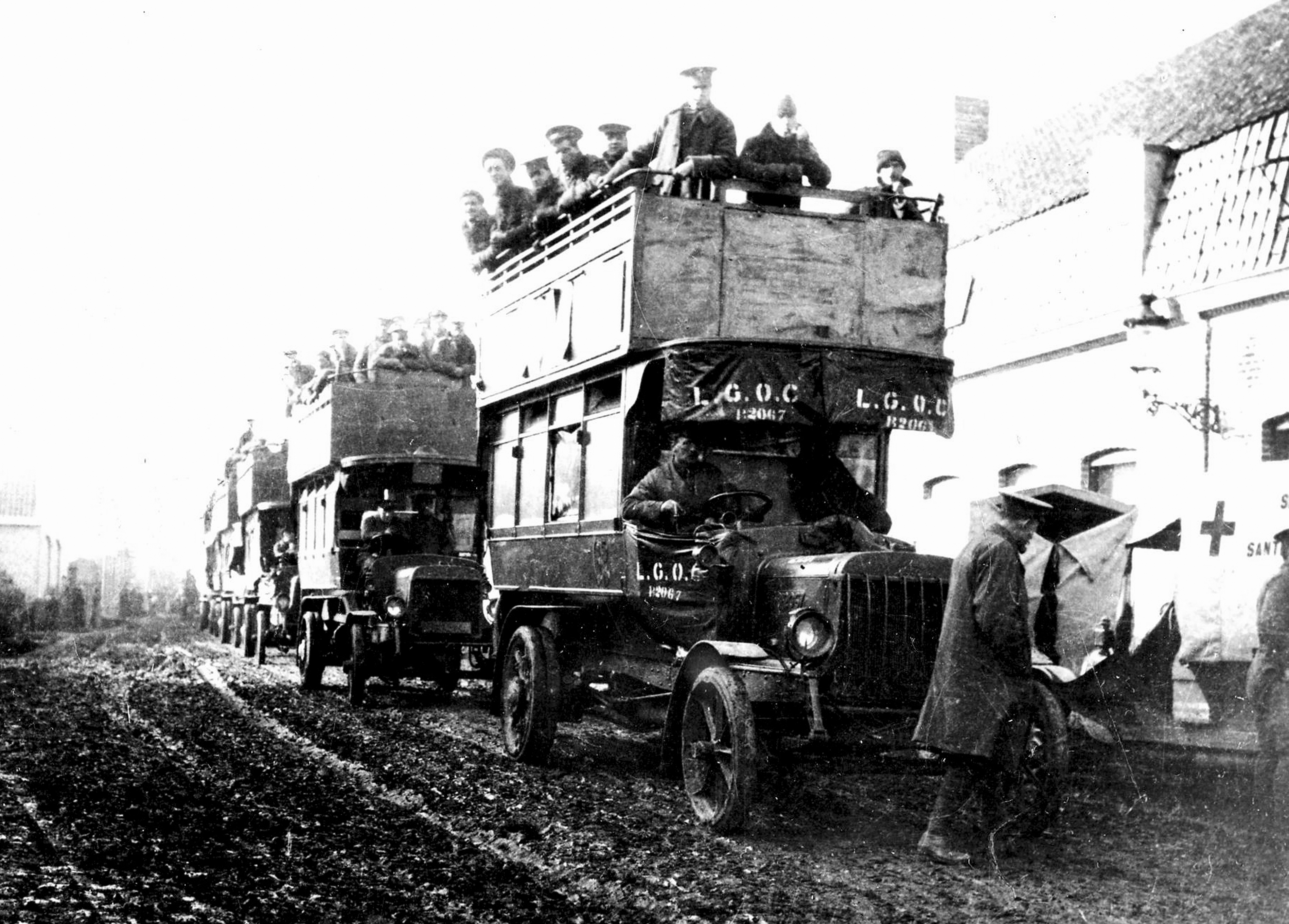 ww1 london bus