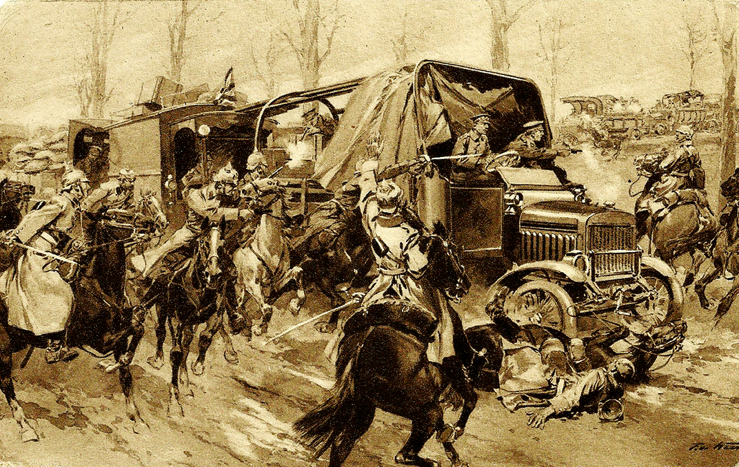 artists impression lorry